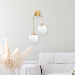 Opviq Jewel - 10585 Lámpara de pared dorada